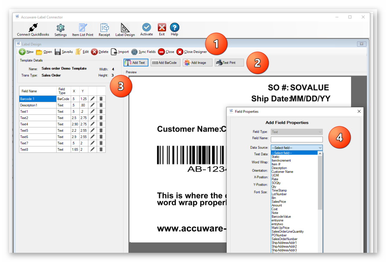 QuickBooks Barcode 2021 Accuware